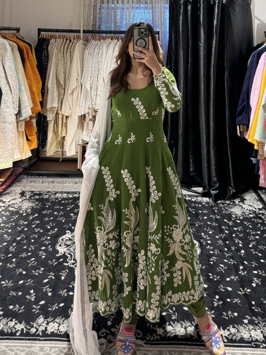 Mehendi Anarkali 