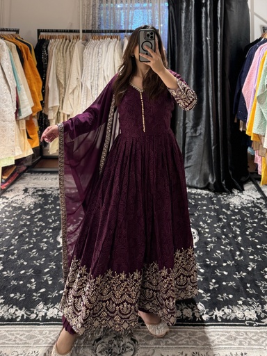 Wine Anarkali